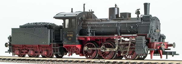 REI Models 412401W - German Steam Locomotive BR 53 of the DRG Hand Weathered 